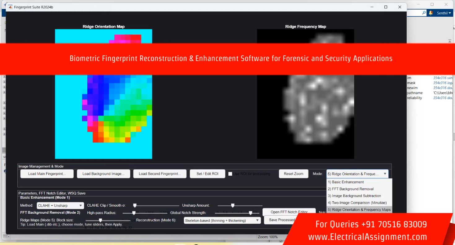 RidgePro Studio – AI-Based Forensic Fingerprint Enhancement & Ridge Pattern Analysis screenshot 5